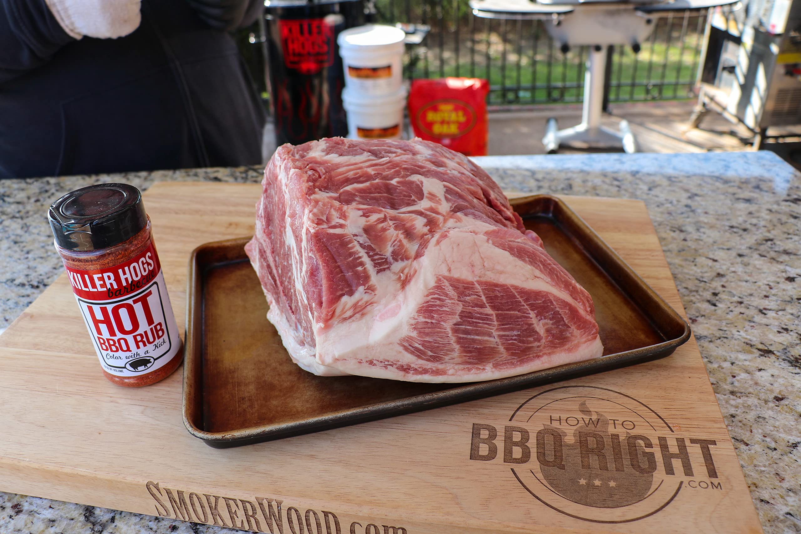 Killer Hogs HOT BBQ Rub - Championship Grill Seasoning for Beef, Steak, Burgers, Pork & Chicken | 19.8 oz | Perfect for Grilling, Smoking & BBQ Competitions