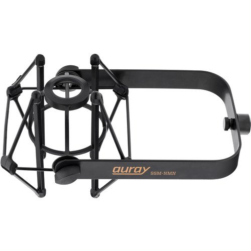 Auray SSM-NNM Shock Mount for Neumann Microphones - Professional Studio Mic Suspension for Clear Audio Recording - Perfect for Podcasting, Voiceovers & Music Production