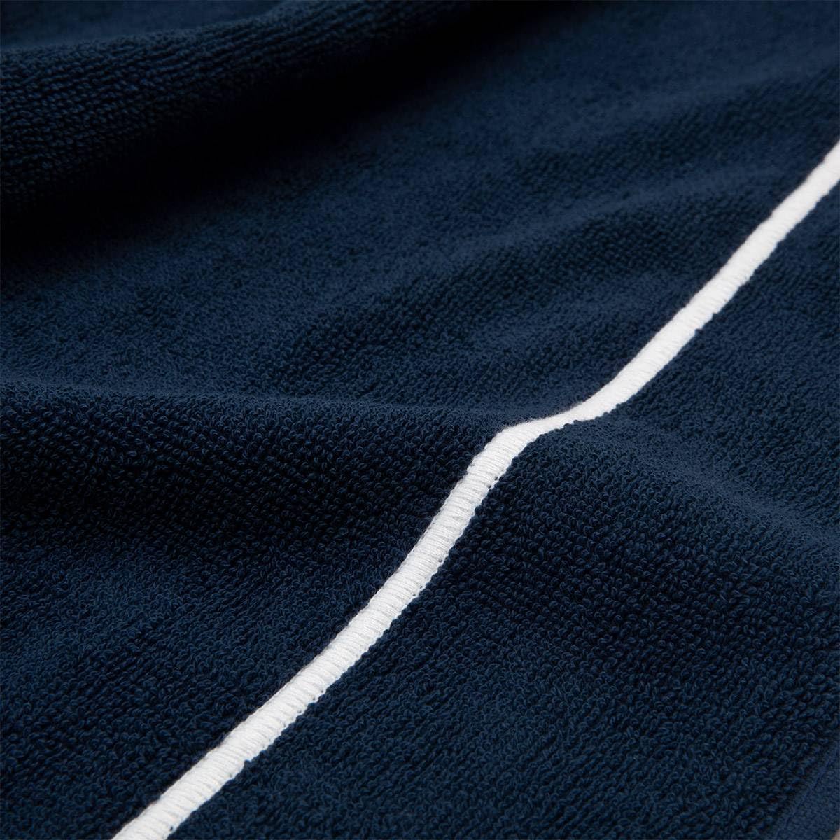 Yves Delorme Croisiere Premium Cotton Beach Towel - Ultra Absorbent, Soft & Durable - Perfect for Pool, Beach, Vacation and Spa Use