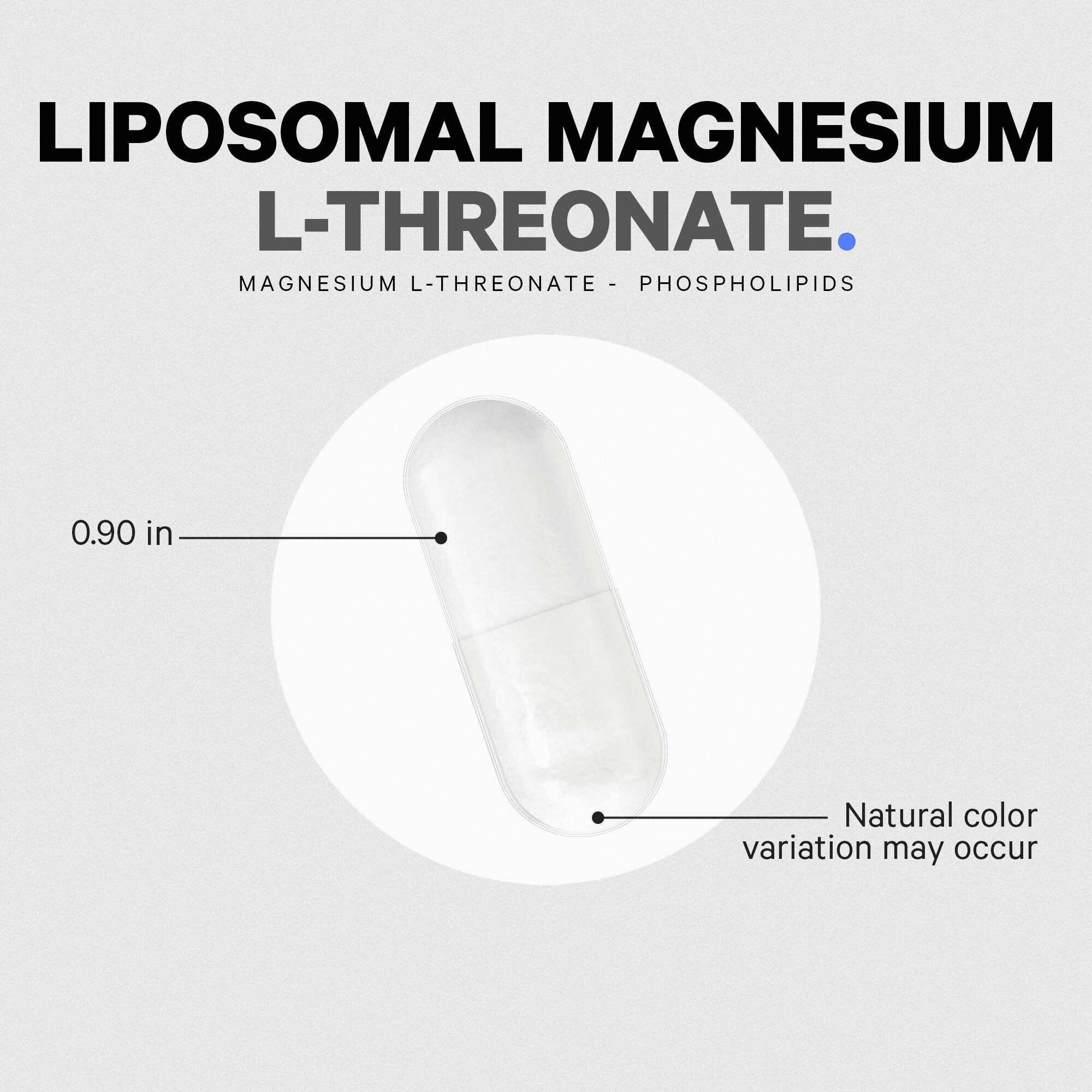 Codeage Liposomal Magnesium L-Threonate Supplement - Brain Health & Memory Support for Adults - Perfect for Focus, Sleep & Cognitive Function