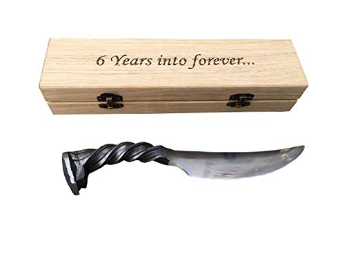 Personalized Engraved Railroad Spike Knife - Unique Men's Gift, Custom Name Knife for BBQ, Camping & Outdoor Adventures
