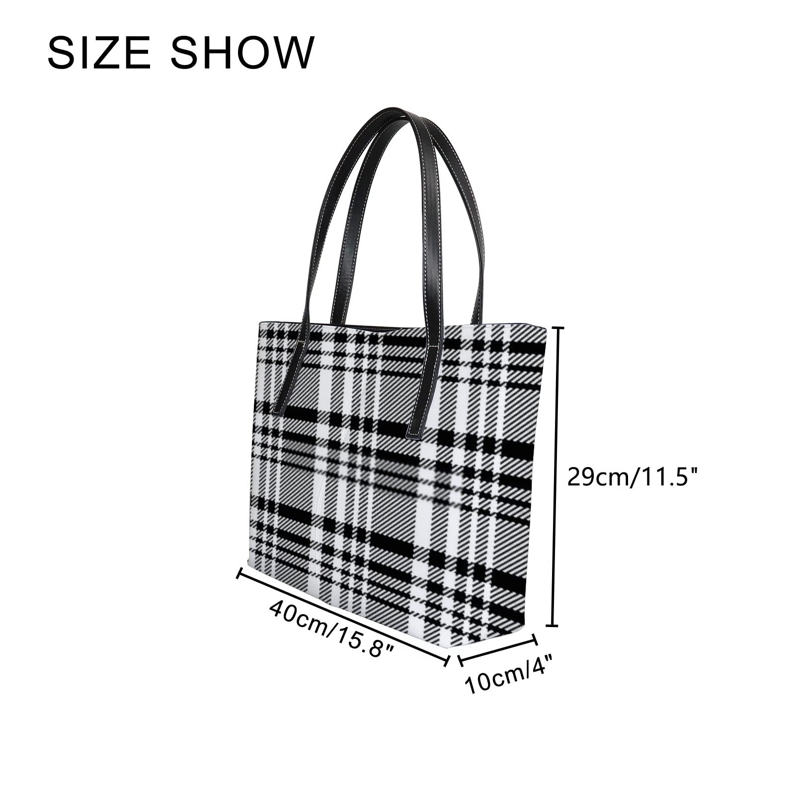 Premium Genuine Leather Tote Bag for Women - Stylish Crossbody Work Bag with Secure Zipper Closure | Perfect for Office, Travel & Everyday Use