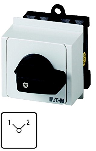 Eaton (Moeller) T0-3-8222/IVS Changeover Switch with UK Adapter - German Electrical Component for Industrial Power Distribution Systems