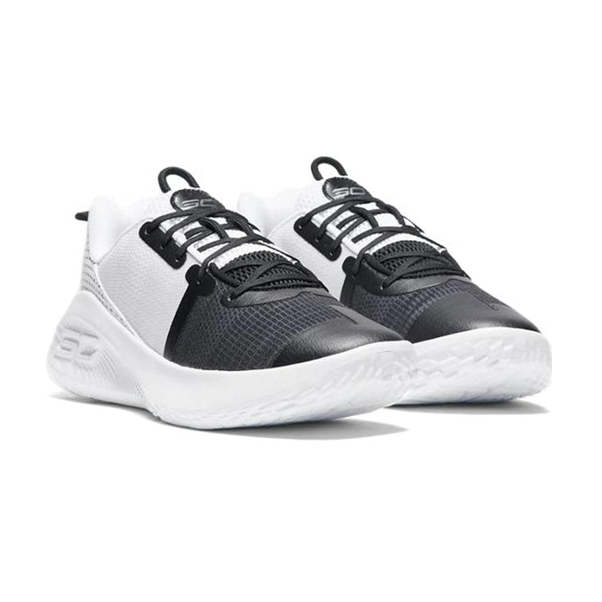 Curry 6 Flotro 'Black White' Basketball Shoes - High-Performance Men's Sneakers for Indoor & Outdoor Courts | Perfect for Training, Games, and Streetwear Fashion