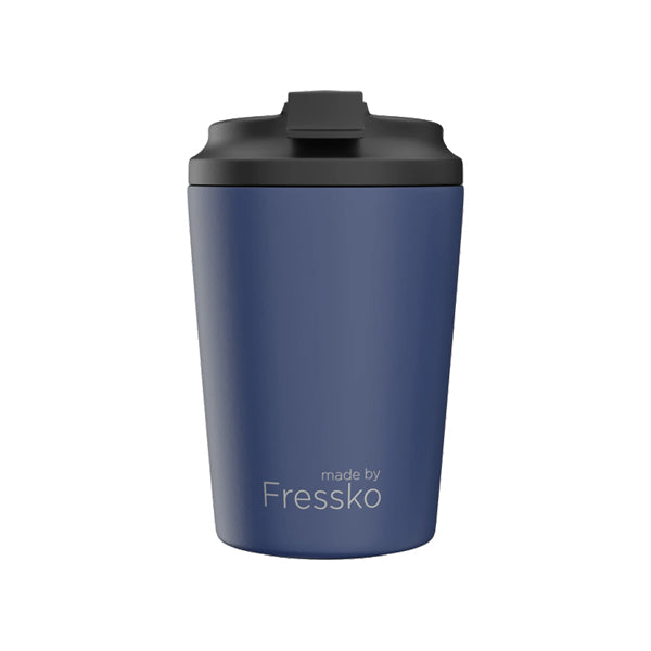 Fressko Reusable Ceramic Coffee Cup - Eco-Friendly Travel Mug for Hot & Cold Drinks | Perfect for Office, Camping & Outdoor Adventures