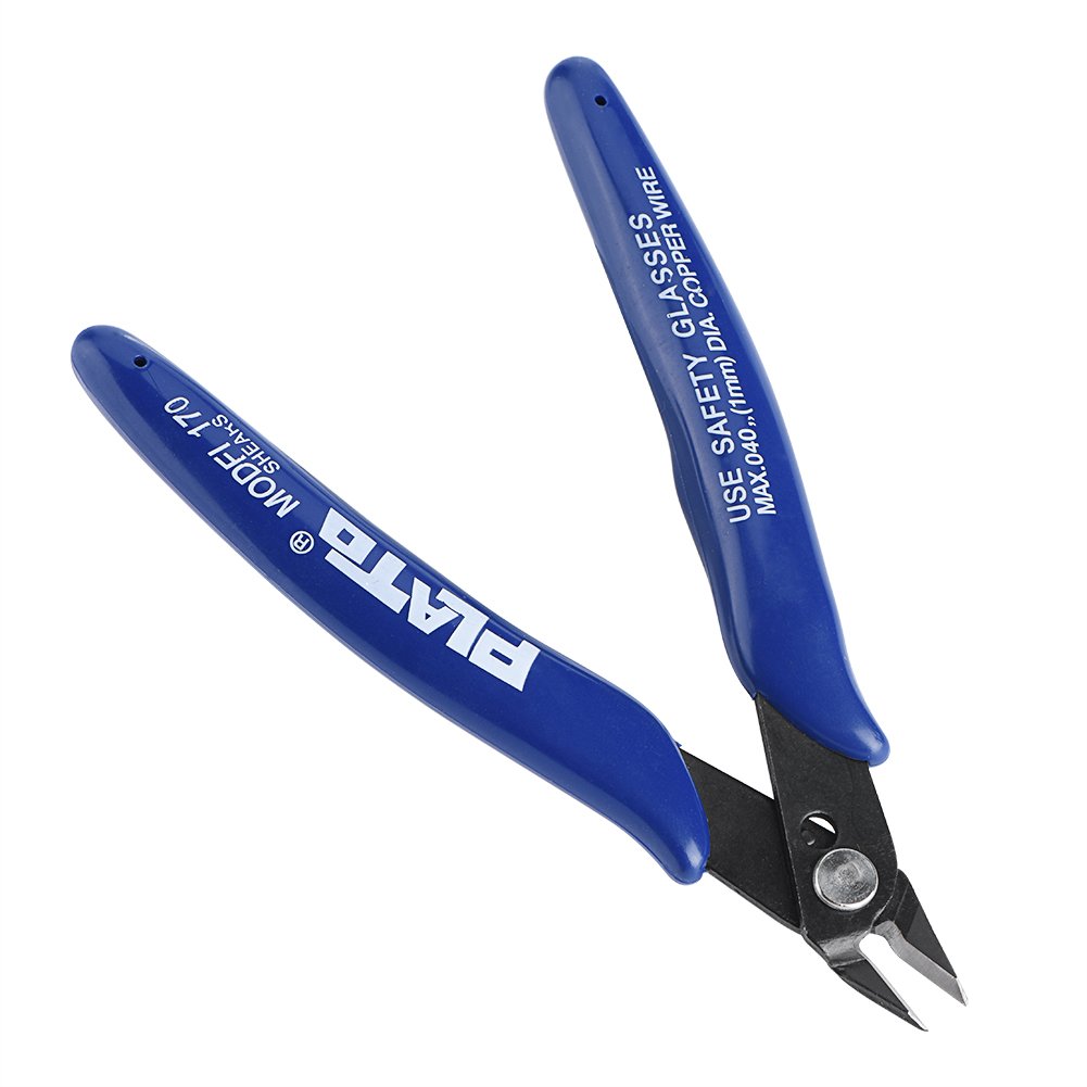 SoaruP 3D Printer Wire Cutter - Professional Side Cutting Nippers, Snips & Diagonal Pliers Tool for Electronics, Jewelry Making & DIY Crafts | Perfect for 3D Printing, Wire Work & Electrical Projects