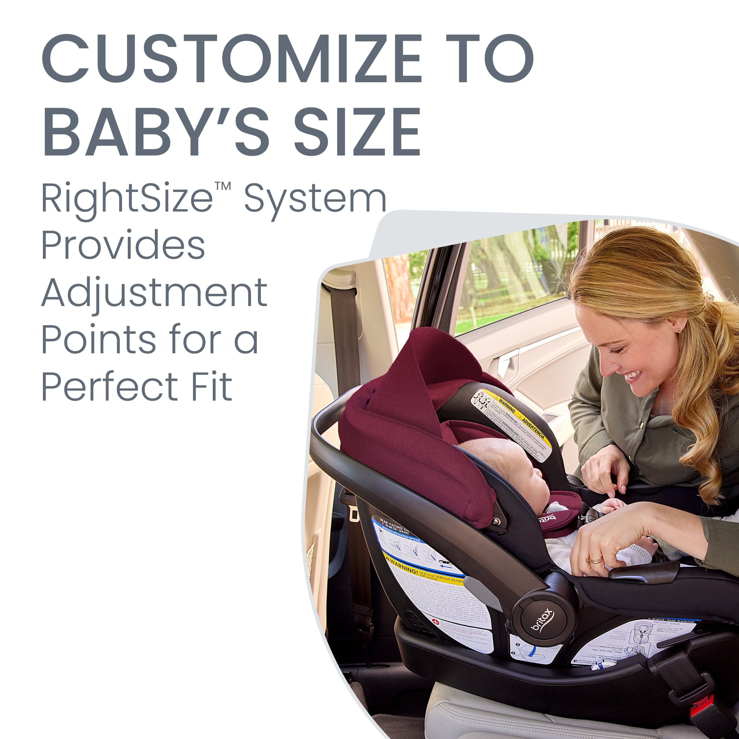 Britax Willow S Infant Car Seat with Alpine Base - Lightweight & Safe Baby Carrier for Newborns 0-35 lbs - Perfect for Travel, Shopping & Daily Commutes