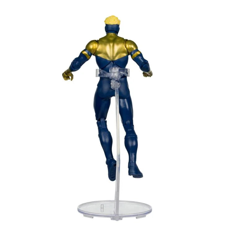 DC Multiverse Booster Gold 7-Inch Action Figure - Futures End Edition | Collectible DC Comics Superhero Toy for Display & Play
