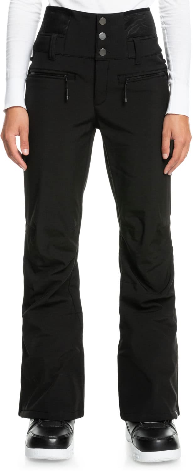 Roxy Women's Rising High Snow Pants - Waterproof Insulated Ski Pants for Cold Weather - Perfect for Skiing, Snowboarding & Winter Outdoor Activities
