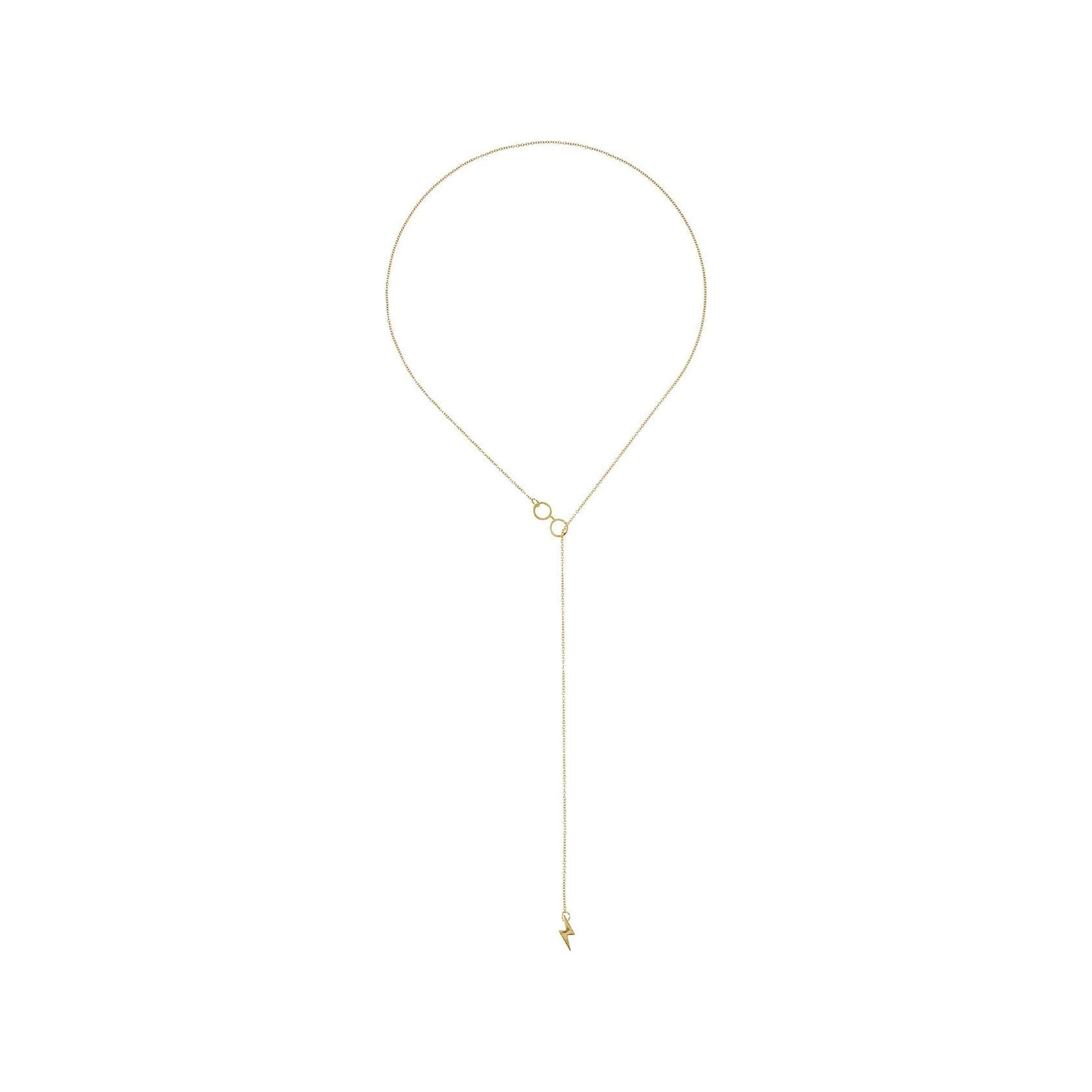 Harry Potter™ Glasses Charm Lariat Necklace - Golden Snitch Inspired Jewelry for Fans | Perfect for Cosplay, Gift Giving & Wizarding World Themed Events