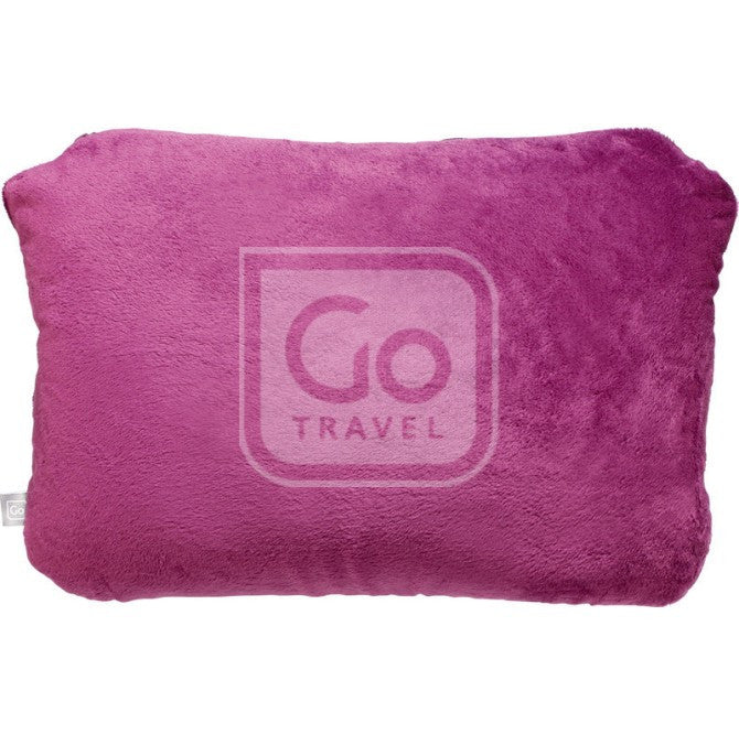 Go Travel Pillow Duo - Ultra Soft Memory Foam Neck Pillow for Airplane, Car & Office - Perfect for Travel, Long Flights & Work Comfort