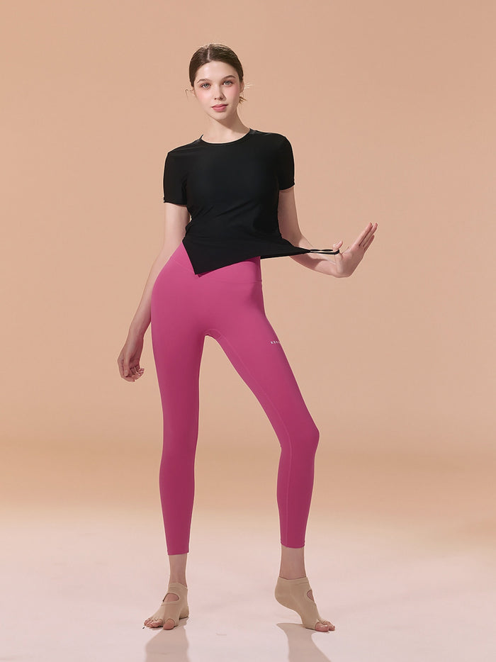 Black Label 360N High Waist Yoga Leggings for Women - Tummy Control Workout Pants - Comfortable Gym & Running Leggings for Fitness, Lounge & Everyday Wear