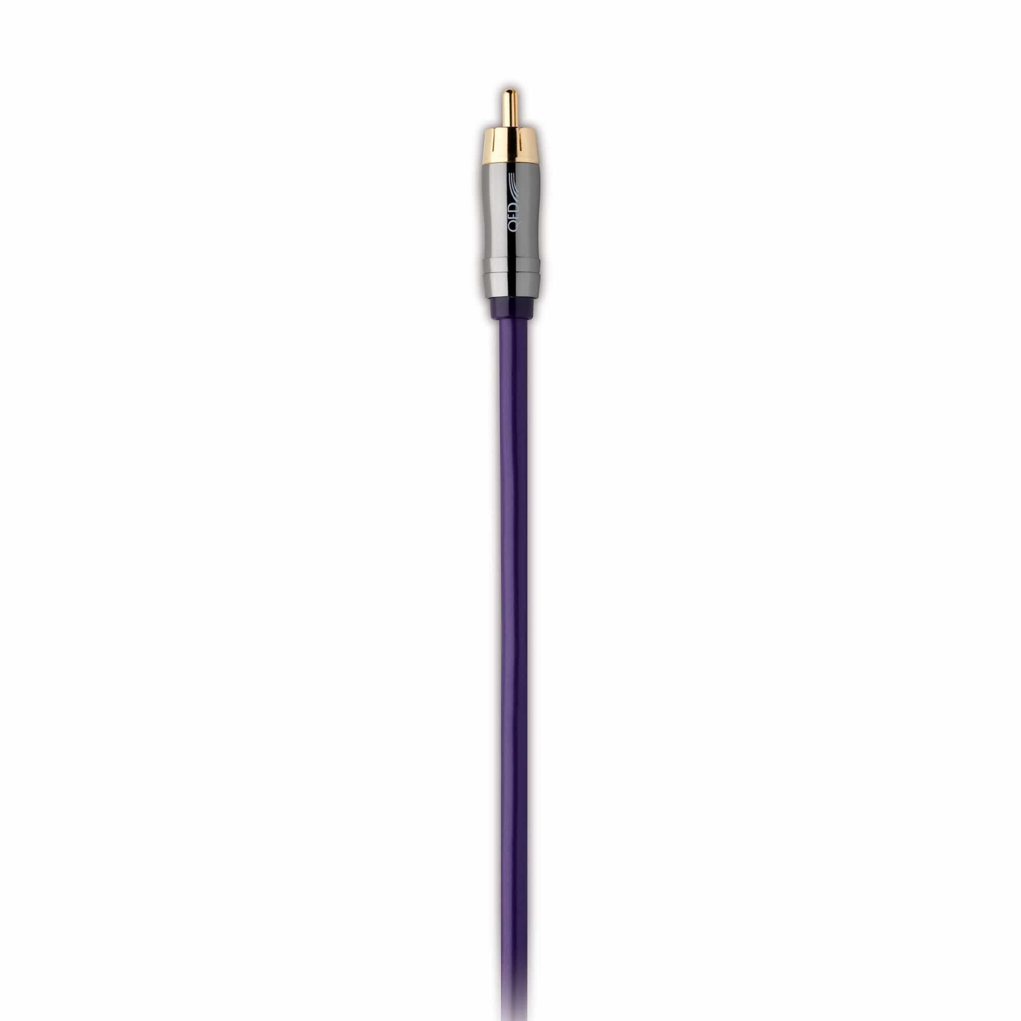 High-Quality QED Performance Coaxial S/PDIF Digital Audio Cable 1.0M (3.3ft) - Perfect for Home Theater, Hi-Fi Systems & Digital Audio Devices