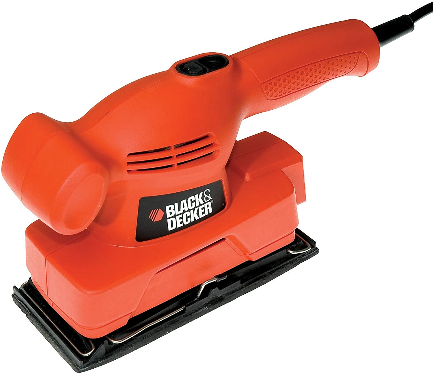 BLACK + DECKER 1/3 Sheet Sander 75580 CA - Powerful Palm Sander for Woodworking, Furniture Refinishing & DIY Projects - Compact & Lightweight Electric Sander with Dust Collection