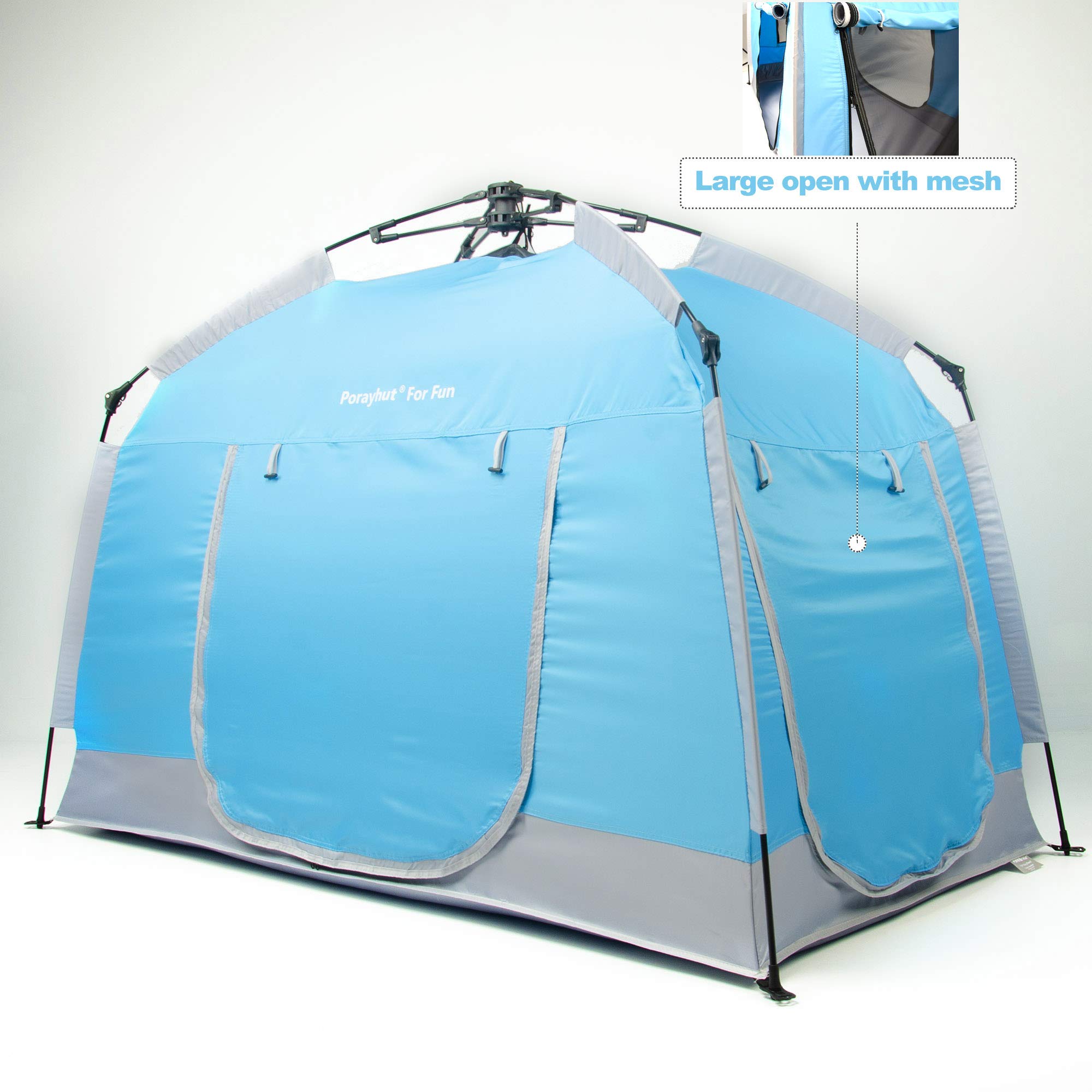 Easy Setup Kids Playhouse with LED Lights & 3 Large Openings - Portable Children's Play Tent for Indoor & Outdoor Use - Includes Carry Bag - Perfect for Toddlers' Birthday Gifts & Playtime Adventures