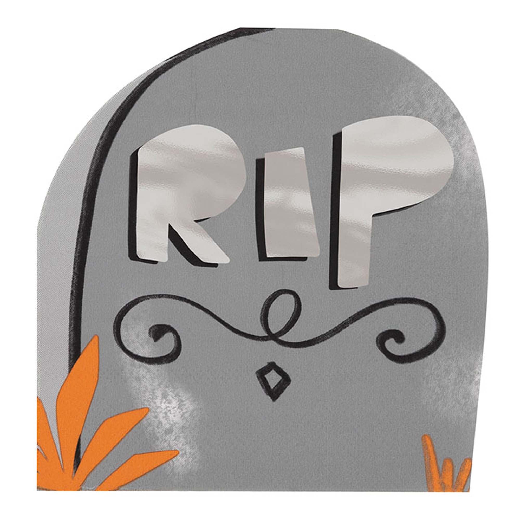 Bats and Boos Halloween Beverage Napkins - 16 Count Party Napkins for Spooky Drinks, Cocktails & Halloween Decorations