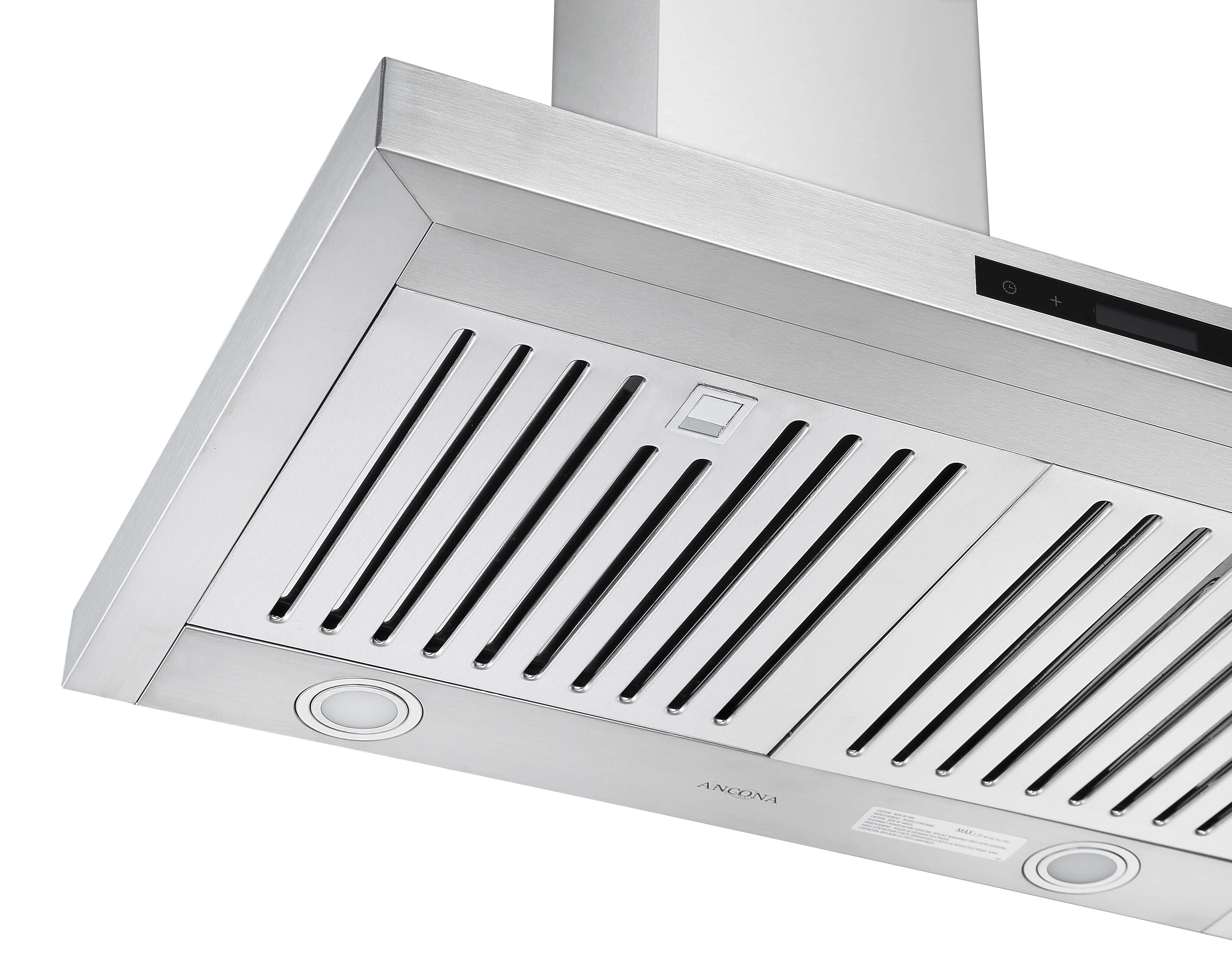 WPB630 30-Inch Stainless Steel Wall Mount Pyramid Range Hood - Powerful Kitchen Ventilation for Modern Homes