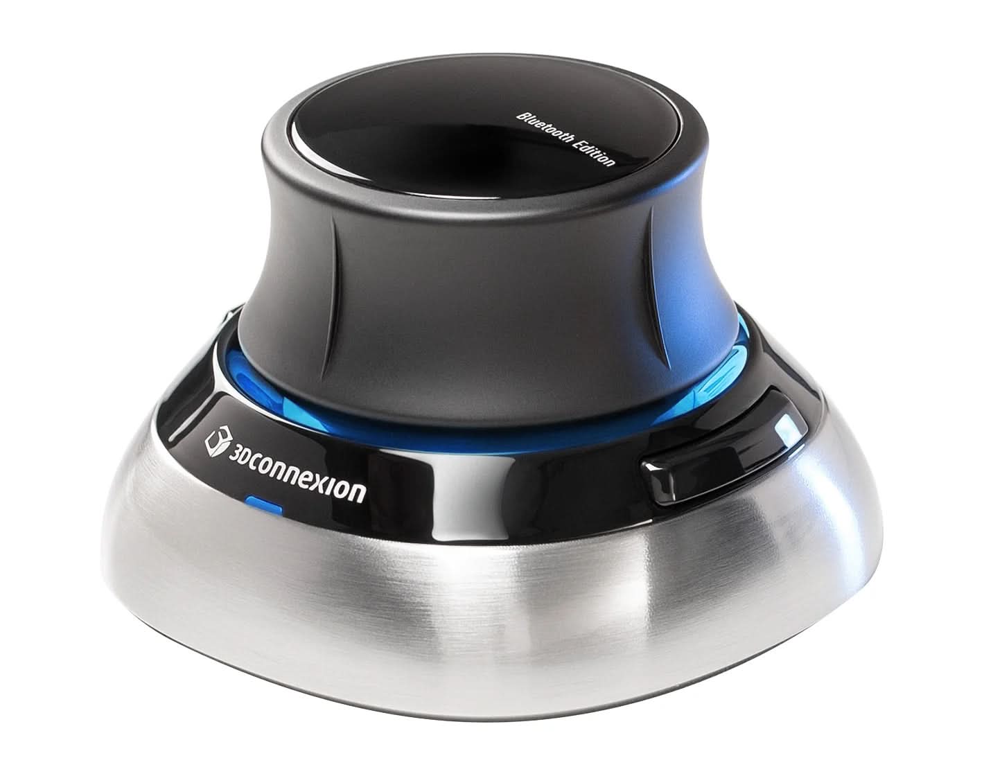 3Dconnexion SpaceMouse Wireless 6DoF Mouse - Bluetooth & USB Type A for CAD Design, 3D Modeling & Office Work (Ergonomic RF Wireless Controller for Professionals)