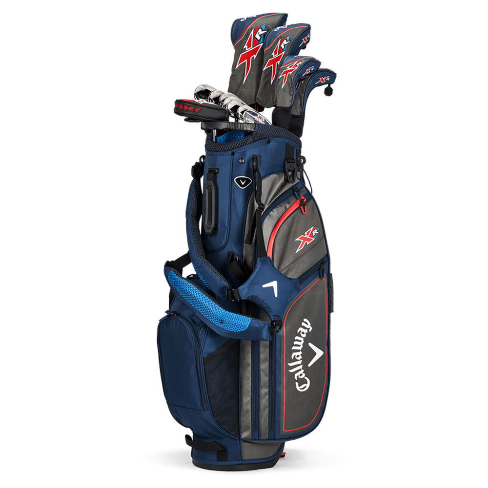 Callaway XR Left Handed Steel Men's Complete Golf Club Set - Perfect for Beginners & Intermediate Golfers on the Course