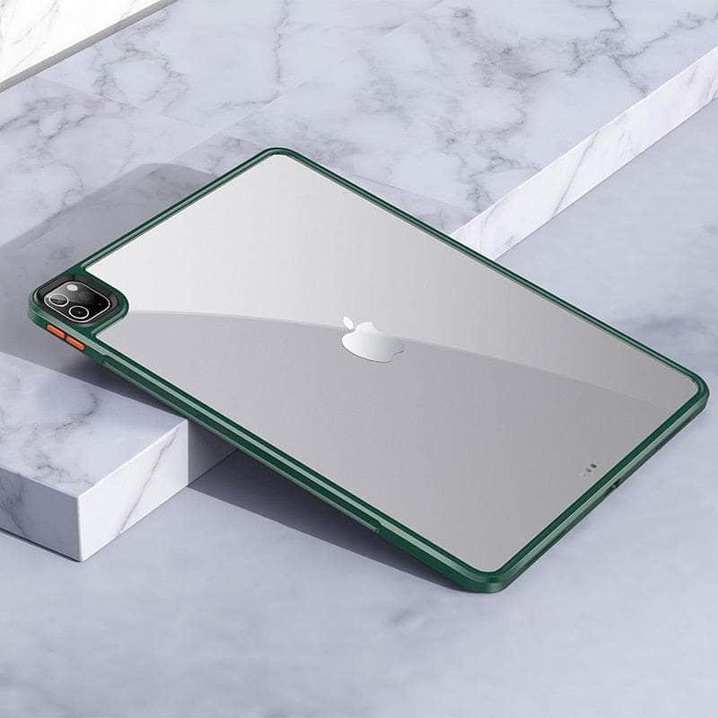 2022 iPad Pro 11 Inch Ultra Thin Acrylic Protective Case - Slim Shockproof Cover for Work, Travel & Daily Use