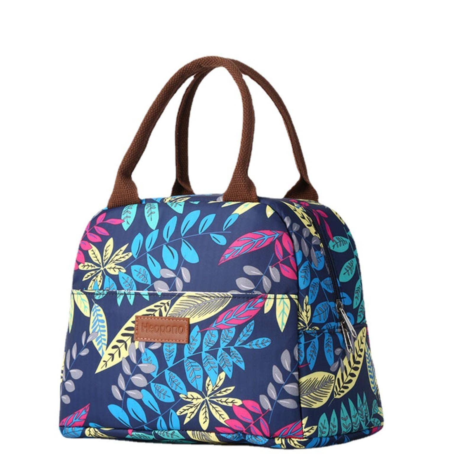 Premium Insulated Lunch Bag with Oxford Cloth & Aluminum Foil - Large Capacity, Custom Printing - Perfect for Work, School, Picnics & Outdoor Activities