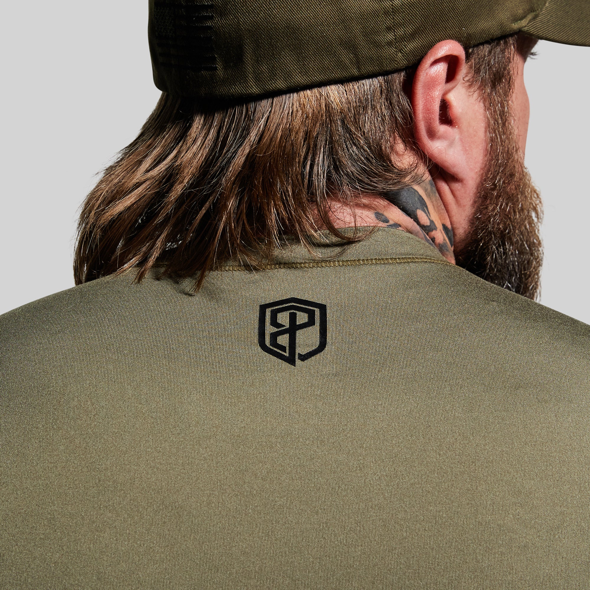 Long Sleeve Range Shirt in OD Green - Durable Outdoor Work & Hunting Shirt for Men | Perfect for Hiking, Camping & Tactical Activities