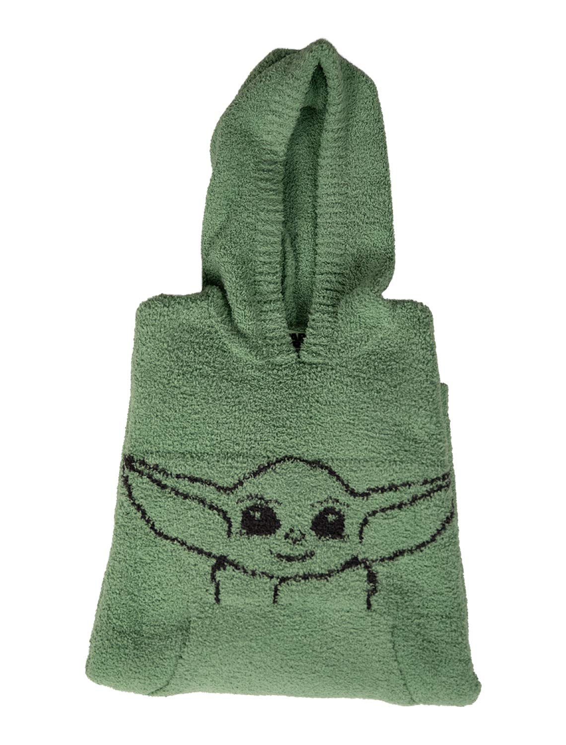 Barefoot Dreams The Mandalorian Cozy Robe for Kids - Soft Fleece Robe with Hood, Star Wars Inspired Loungewear for Boys & Girls - Perfect for Bedtime, Movie Nights & Cosplay