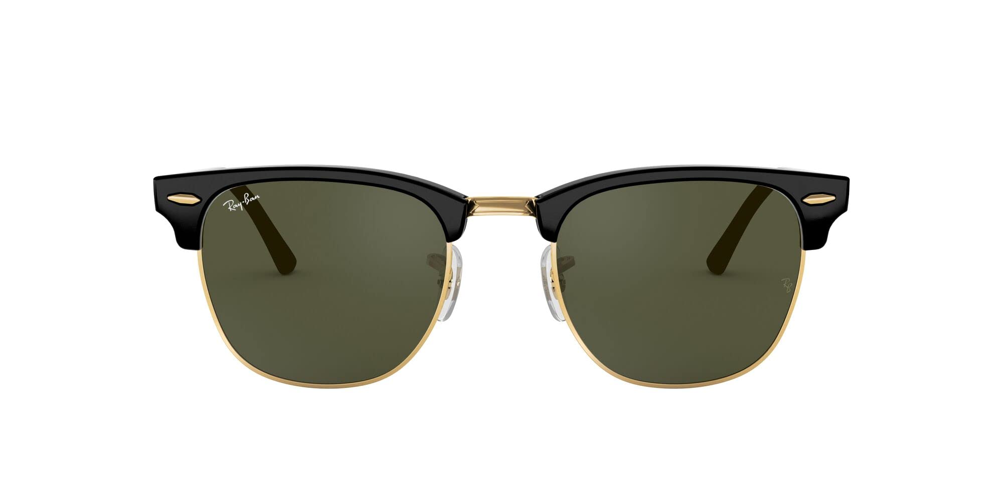 Ray-Ban RB3016 Clubmaster Square Sunglasses for Men & Women - Classic Retro Style UV Protection - Perfect for Driving, Outdoor Activities & Fashion Accessories