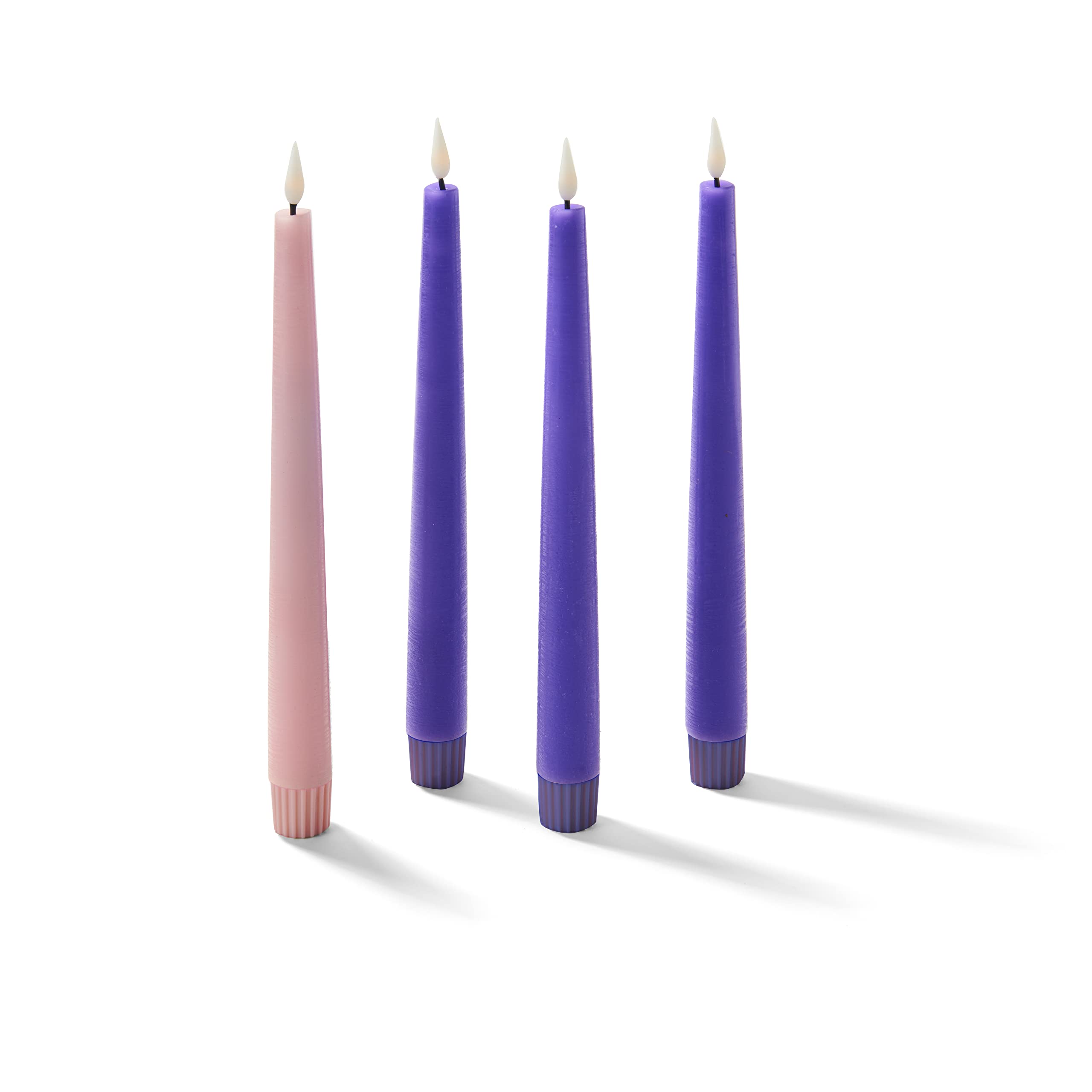 Battery Operated Flameless Candles Set of 4 - 9