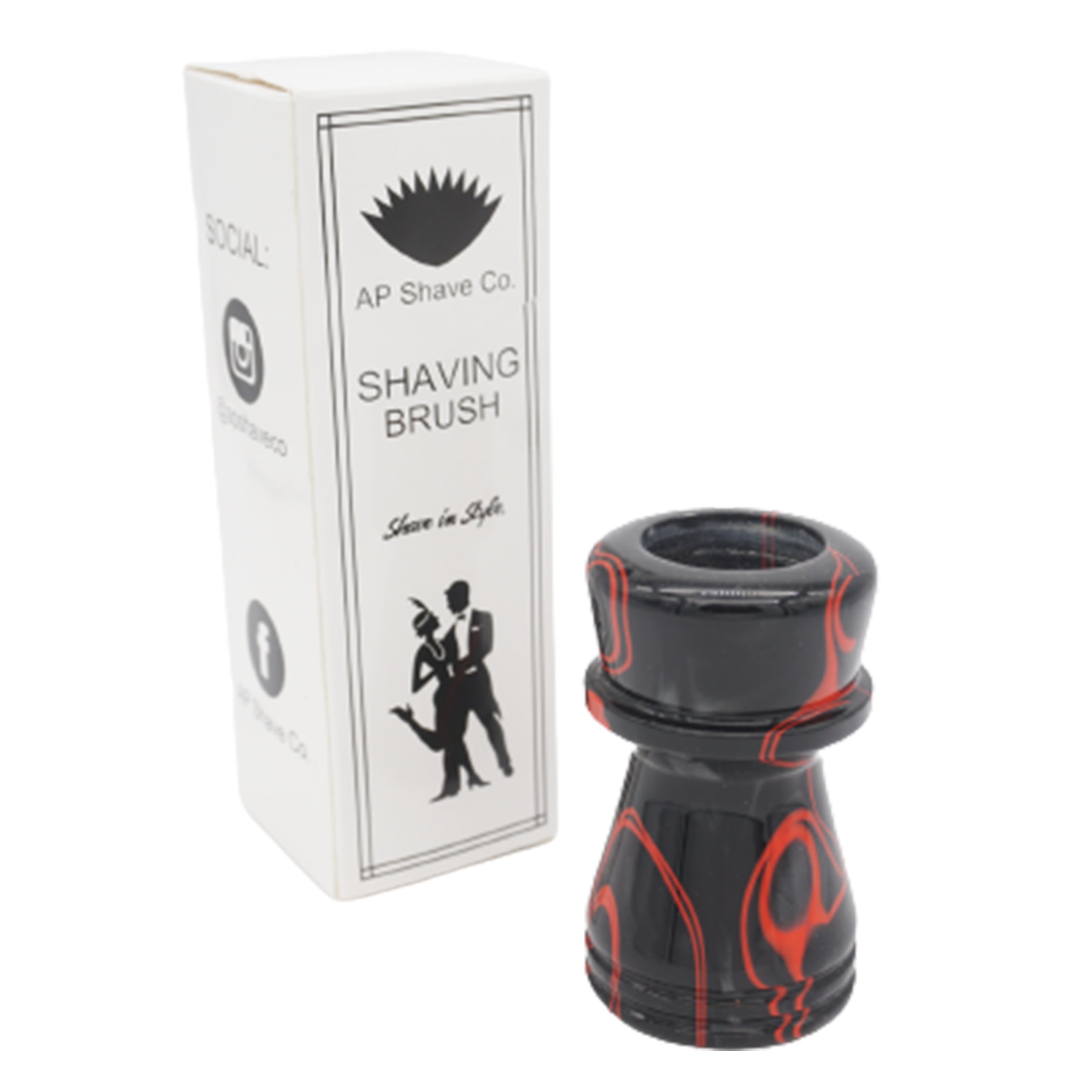 Premium Sith Handcrafted Wooden Shaving Brush Handle for 24mm & 26mm Knots - Perfect for Wet Shaving, Grooming Gifts & Luxury Bathroom Accessories