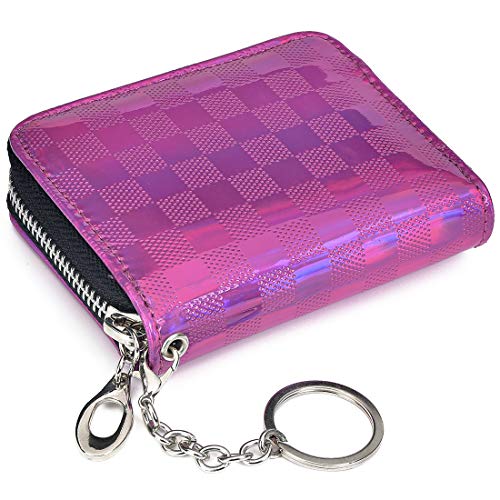 Grid Purplish Red