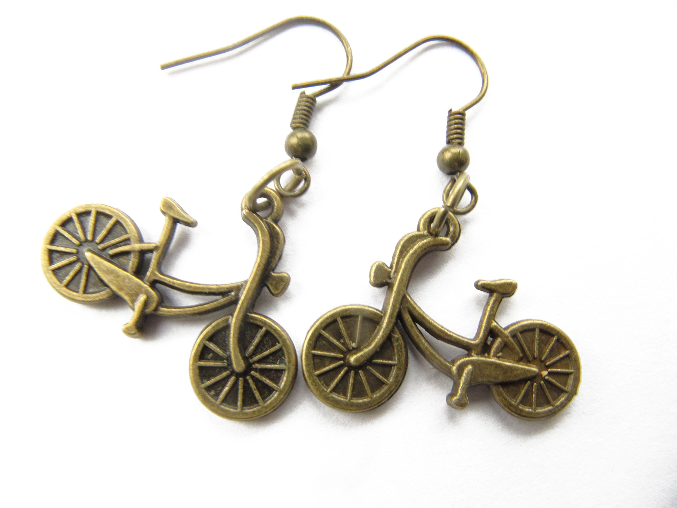 Bicycle Earrings for Women - Cycling Jewelry Gifts for Bike Lovers - Dangle Road Bike Earrings - Unique Cyclist Accessories for Athletes | Perfect for Cycling Enthusiasts, Birthday Gifts & Sporty Fashion
