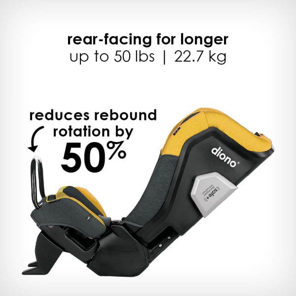 Diono Radian 3QXT All-in-One Convertible Car Seat with LATCH System - Safe & Comfortable for Infants to Toddlers - Perfect for Travel, Daily Commute & Family Road Trips