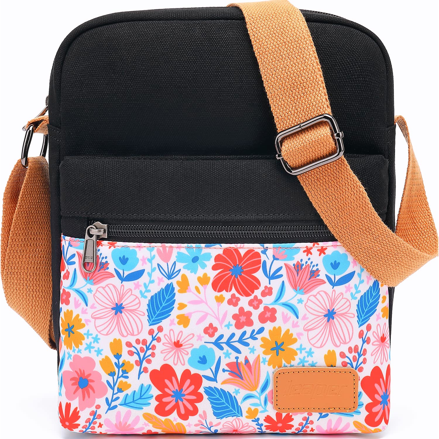 Stylish Leaper Small Canvas Crossbody Bag & Purse Set for Women & Girls - Perfect for Travel, Shopping & Everyday Use