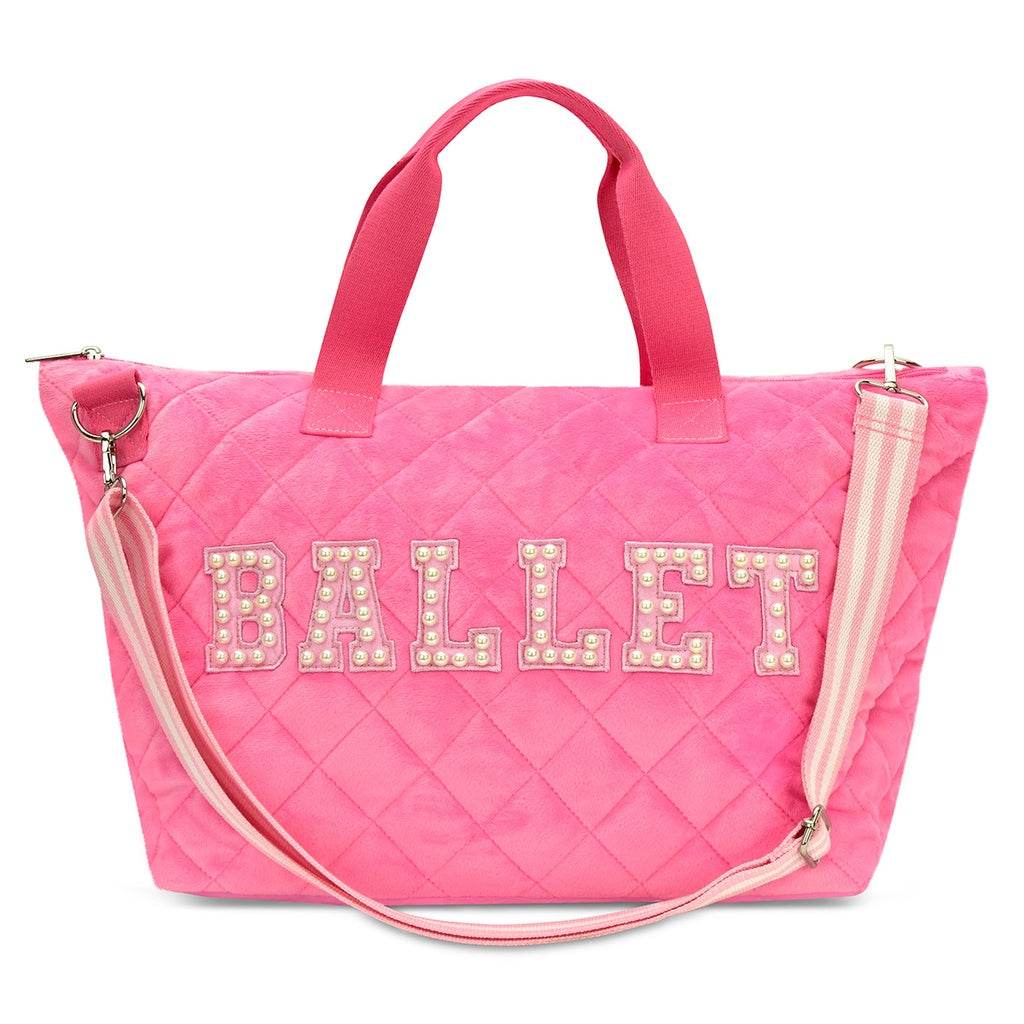 iScream Ballet Dance Bag for Women & Girls - Waterproof Ballet Shoe Bag with Adjustable Shoulder Strap - Perfect for Dance Class, Rehearsal & Gym