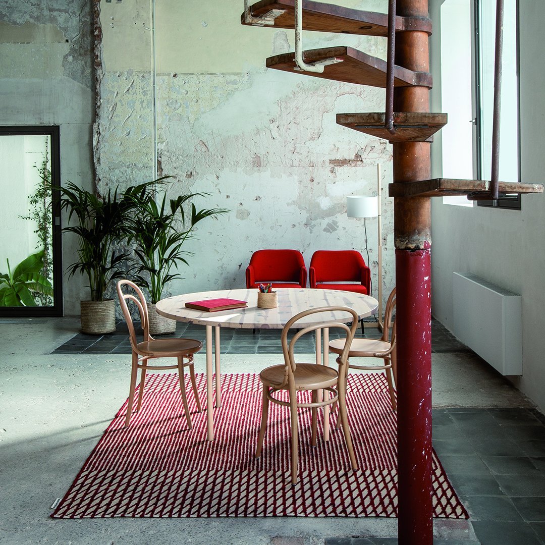 Nanimarquina Blur Rug by Ronan & Erwan Bouroullec - Modern Designer Carpet for Living Room, Bedroom & Office Decor