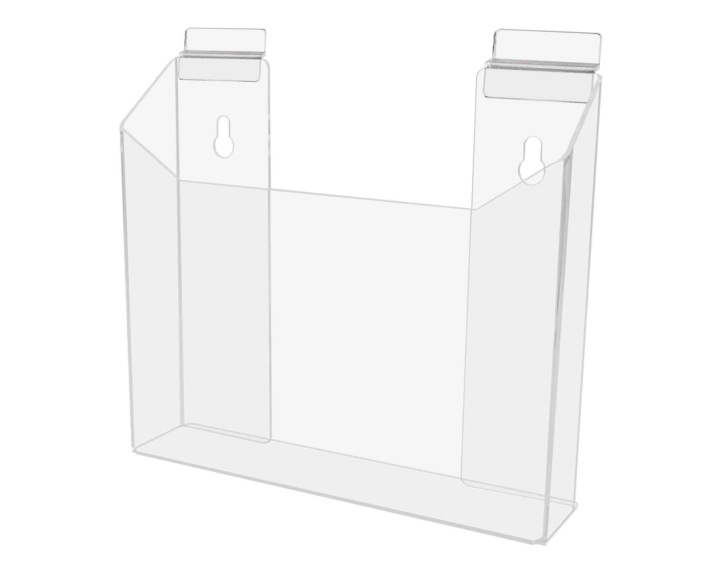 24 Pack Slatwall Brochure Holders - 8.5