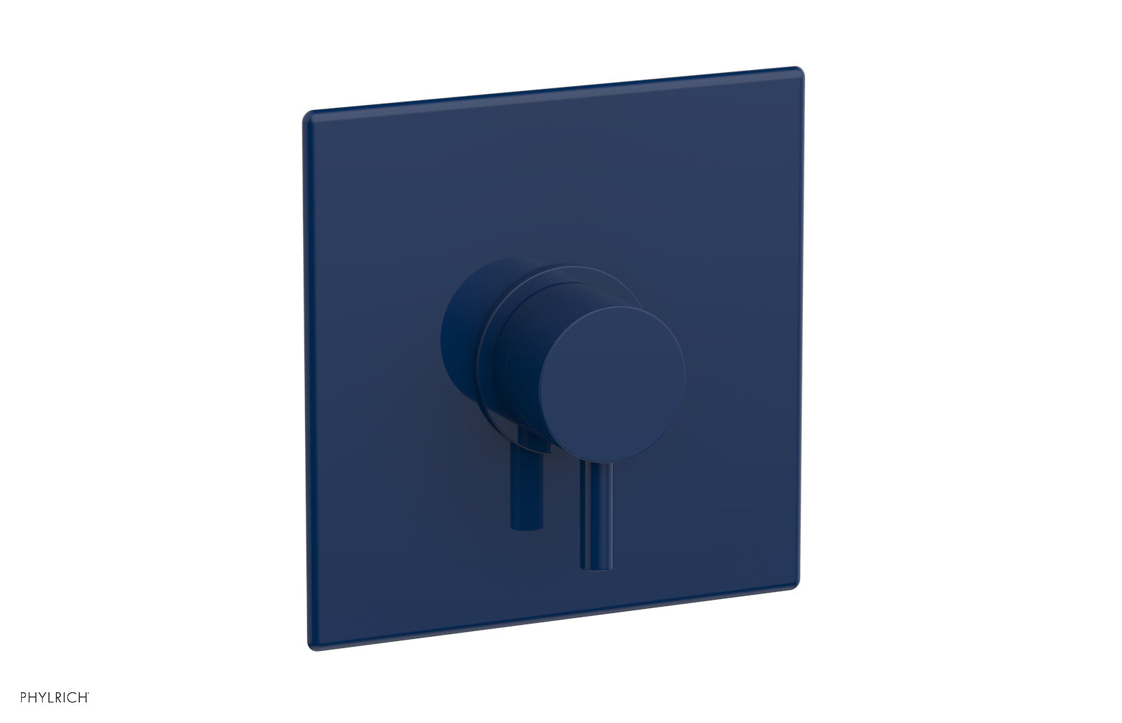 BASIC II Pressure Balance Square Shower Plate & Lever Handle Trim Kit - 4