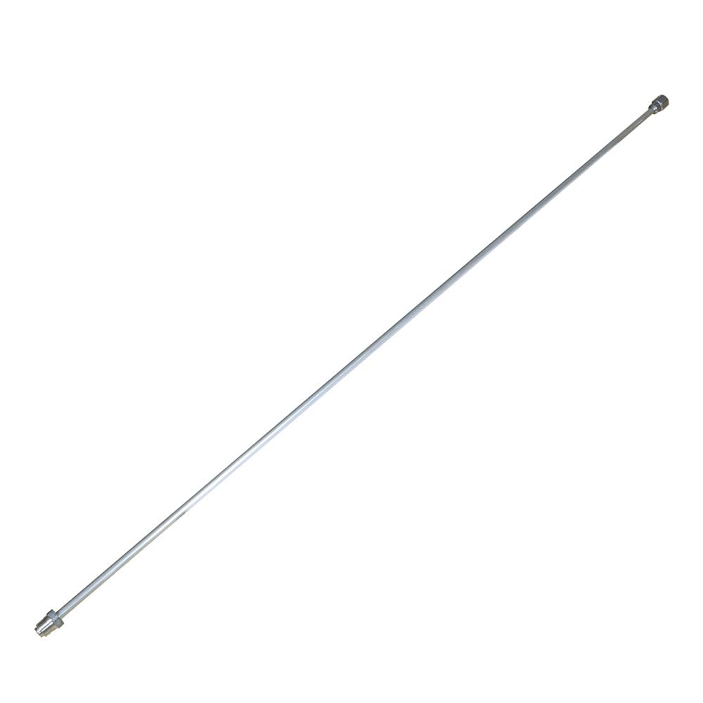 **59 Inch Airless Paint Sprayer Tip Extension Pole with Red Guard - Professional Paint Spray Gun for Walls, Ceilings & Exterior Surfaces - Perfect for Home Renovation & DIY Projects**