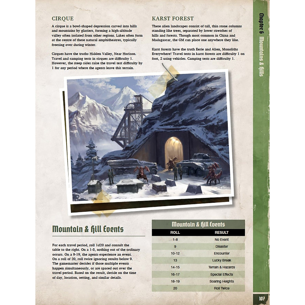 Achtung! Cthulhu: Unexplored - Softcover RPG Book by Modiphius Entertainment | Lovecraftian Horror Tabletop Game for Adventure Seekers