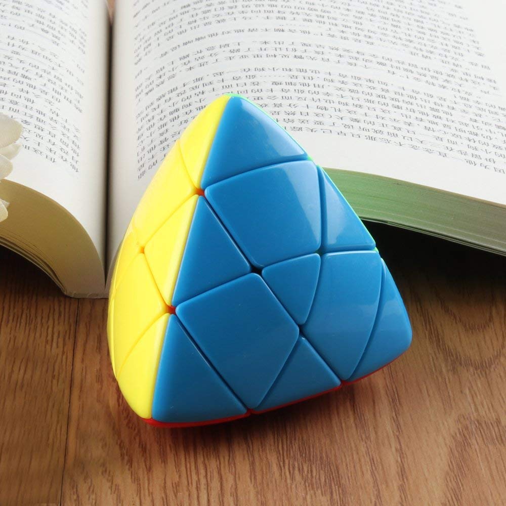 D ETERNAL High-Speed Stickerless Mastermorphix Magic Cube Puzzle - Professional 3x3 Shape Mod Speed Cube for Adults & Kids - Perfect for Stress Relief, Brain Training & Competition Practice