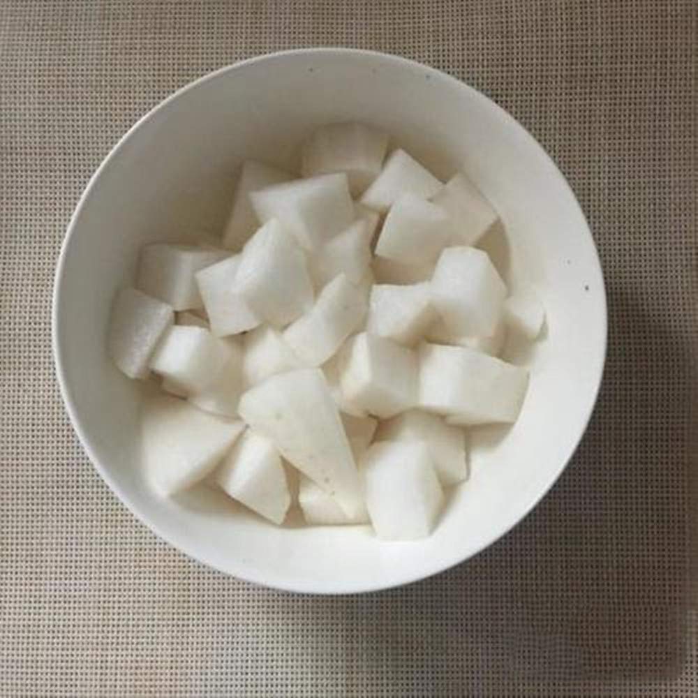 Premium Asian Dehydrated Radish Granules - 70.55oz Resealable Net Bag | Authentic Asian Ingredient for Cooking, Soup & Pickling | Ideal for Ramen, Kimchi & Traditional Recipes