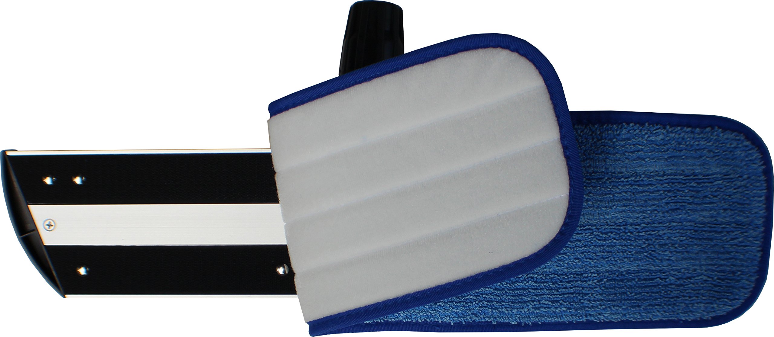 Ultimate Microfiber Mop Kit - 48 Inch Heavy Duty Floor Cleaning System with Extendable Handle (Blue) - Perfect for Hardwood, Tile & Laminate Floors in Homes & Offices