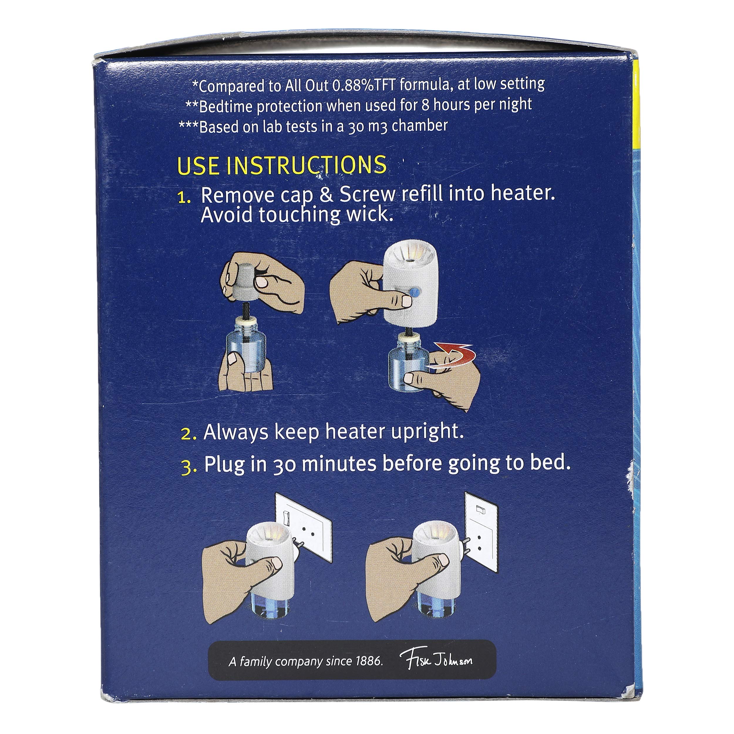 All Out Ultra Mosquito Repellent Liquid Refill - 45ml (4 Pack) | Long-Lasting Protection for Indoor & Outdoor Use | Ideal for Home, Camping, and Patio Areas