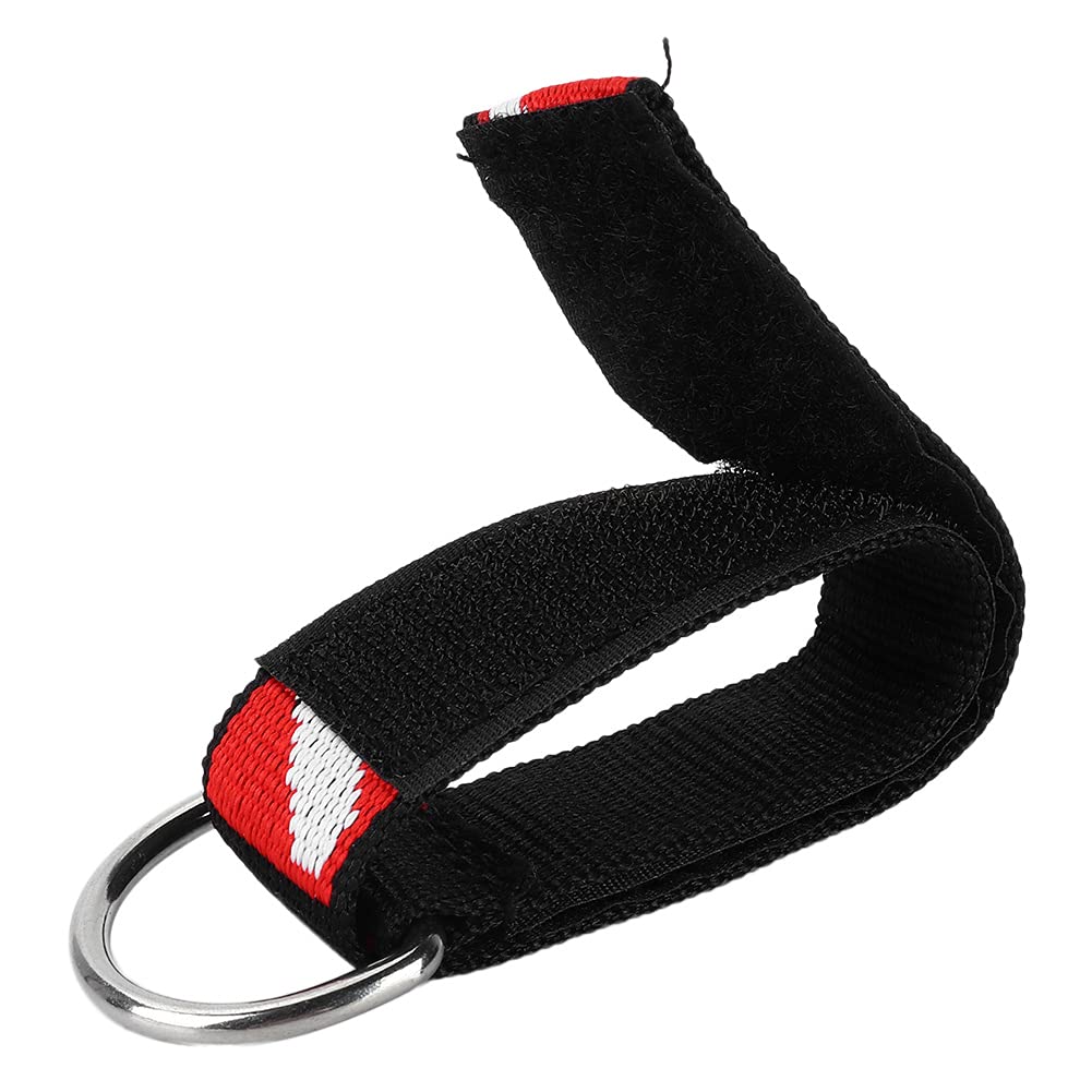 Durable Stainless Steel Diving Hand Lanyard & Wrist Strap - Universal Wear-Resistant Polyester for Scuba Diving, Snorkeling & Water Sports | Secure Gear Attachment for Underwater Adventures