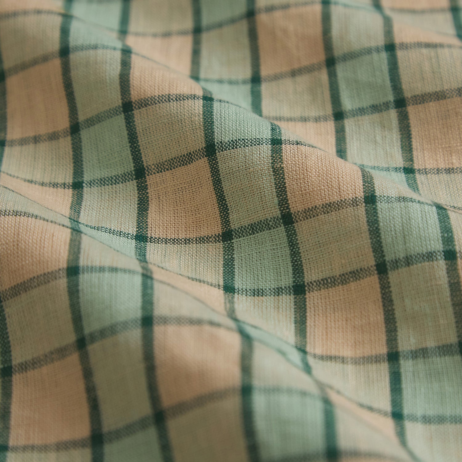Marquis Linen Quilt Cover Set - Jade Green 100% Natural Soft Breathable Bedding - Perfect for Master Bedroom, Guest Room & Cozy Home Decor