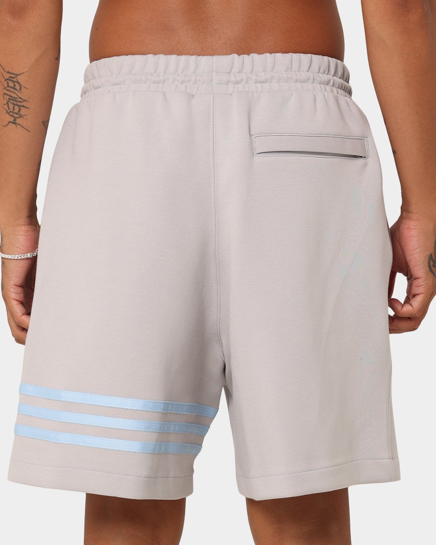 Adidas New C Shorts for Men - Breathable Grey Two-Tone Athletic Shorts for Running, Gym & Casual Wear