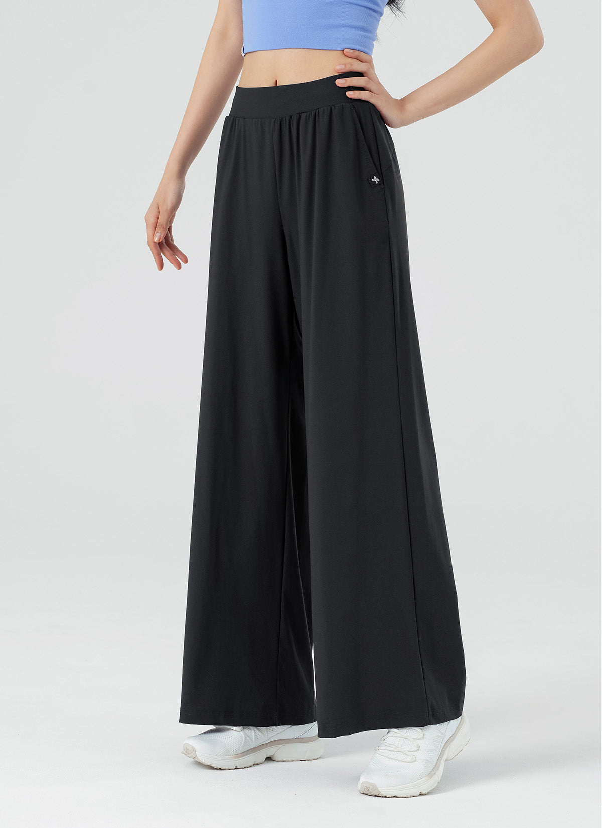 Air Freezer Wide Leg Pants for Women - Breathable Loose Fit Summer Trousers | Perfect for Yoga, Travel & Casual Wear