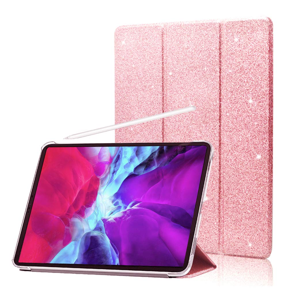 FANSONG Glitter Magnetic Leather Case for iPad Pro 11 (2018/2020) & iPad Air 4 (10.9