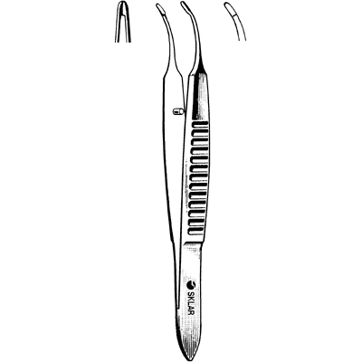 Chandler Iris Forceps - Surgical Precision Tools for Eye Procedures (2mm, 3mm, 4mm) - Ideal for Ophthalmology, Cataract Surgery & Microsurgery